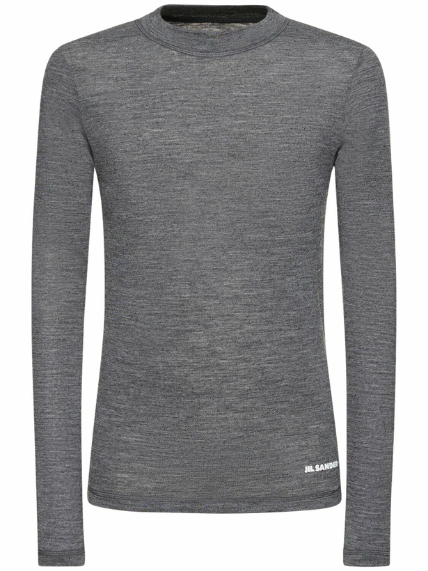 Photo: JIL SANDER - Lightweight Long Sleeves T-shirt