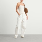 Fruity Booty Women's Meringue Lace Tank in Cream