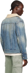 Rhude Indigo Western Denim Jacket