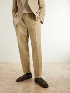 Dolce&Gabbana - Crosta Suede Loafers - Brown