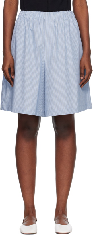 Photo: Baserange Blue Claude Shorts