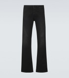 Gucci Web Stripe flared jeans