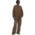 Entire Studios Brown Box Crew Sweatshirt