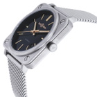Bell and Ross Golden Heritage Automatic Black Dial Unisex Watch BRS92-ST-G-HE/SST