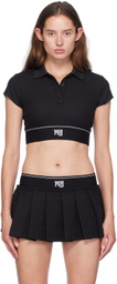 alexanderwang.t Black Cheerleader Polo