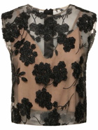 ROTATE Vola Flower Beaded Top