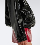 Courrèges Vinyl blouson jacket