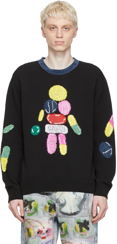 Photo: Marc Jacobs Heaven Black Polyester Sweater