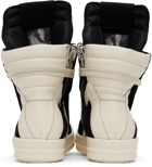 Rick Owens Black Geobasket Sneakers