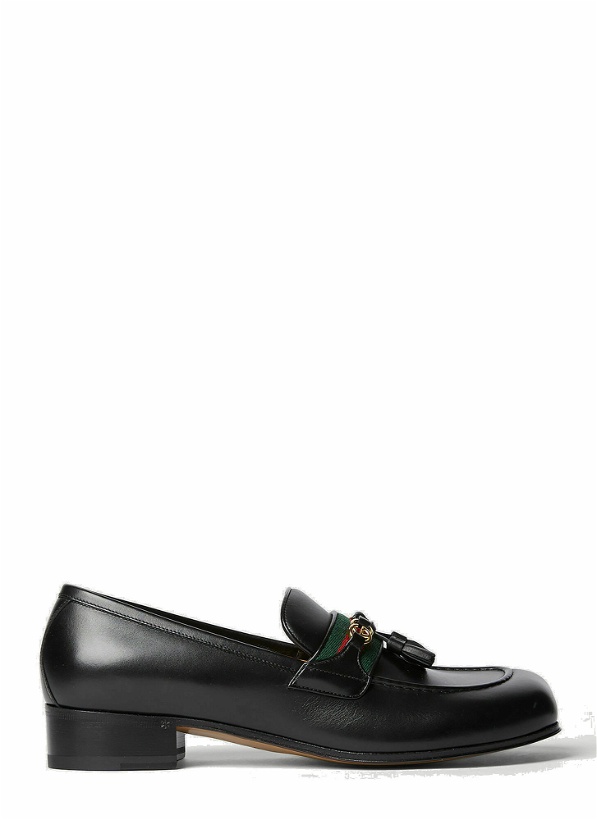 Photo: Gucci - Square Loafers in Black
