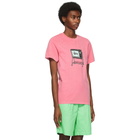 Stussy Pink Rolling TV T-Shirt