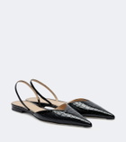 Victoria Beckham Victoria leather slingback flats