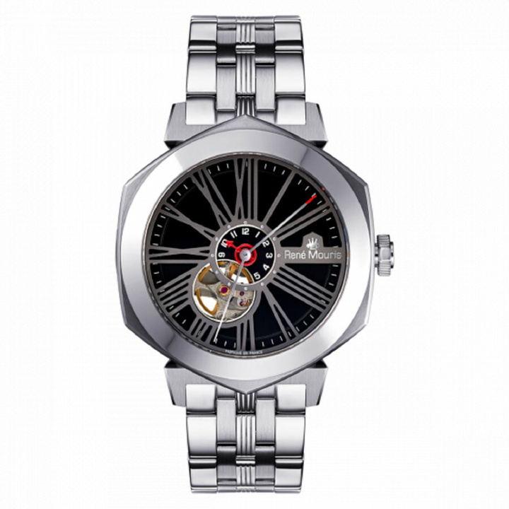 Photo: Rene Mouris Mythique GMT Black Dial Mens Watch 70108RM2
