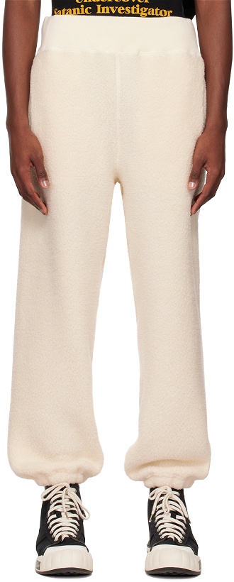 Photo: Undercover Off-White Elasticized Cuffs Lounge Pants
