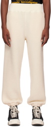 Undercover Off-White Elasticized Cuffs Lounge Pants