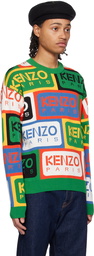 Kenzo Multicolor Kenzo Paris Crewneck Sweater