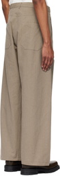 Jan-Jan Van Essche Khaki #84 Trousers