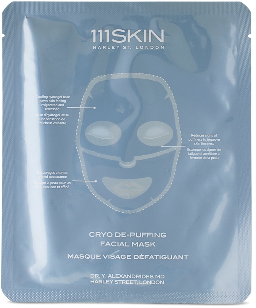 111 Skin Cryo De-Puffing Facial Mask – Fragrance-Free, 30 mL
