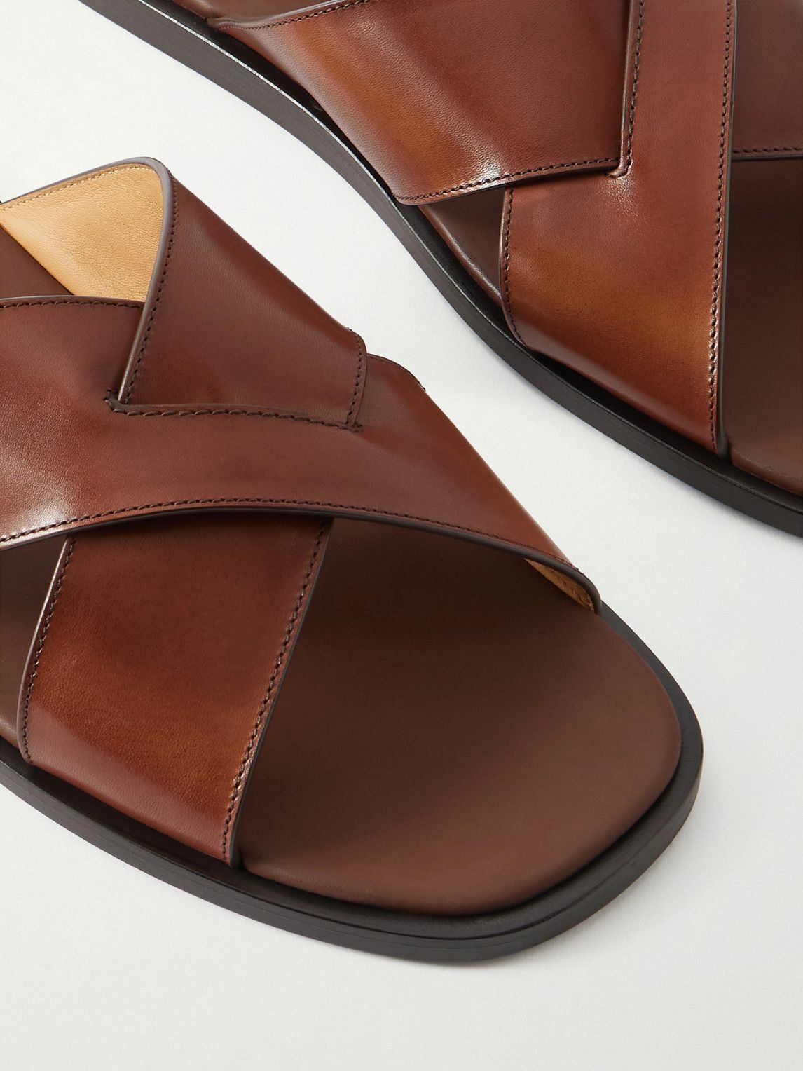 Church's - Ockley Leather Slides - Brown