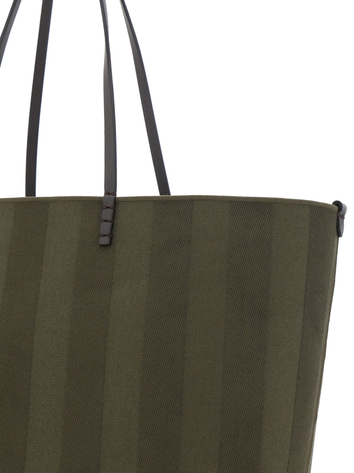 Fendi Large Reversible Ff Logo Shopping Bag Fendi