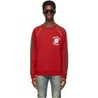 Gucci Red Spiritismo Raglan Sweatshirt