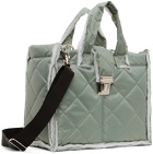 Camiel Fortgens SSENSE Exclusive Gray Puffed Shopper S Bag