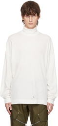 1017 ALYX 9SM White Roll Turtleneck