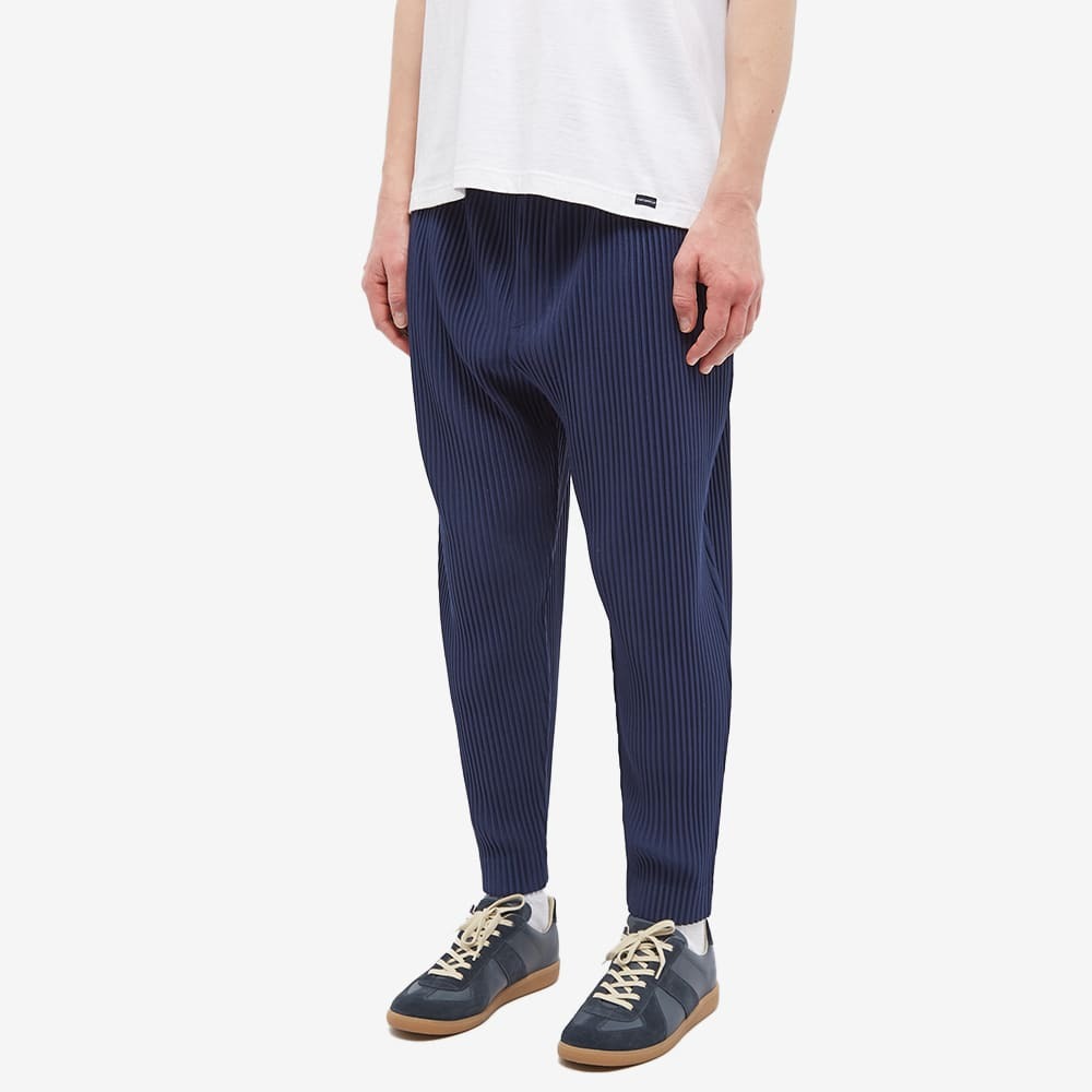 Homme Plissé Issey Miyake Men's JF129 Pant in Nocturne Navy Homme