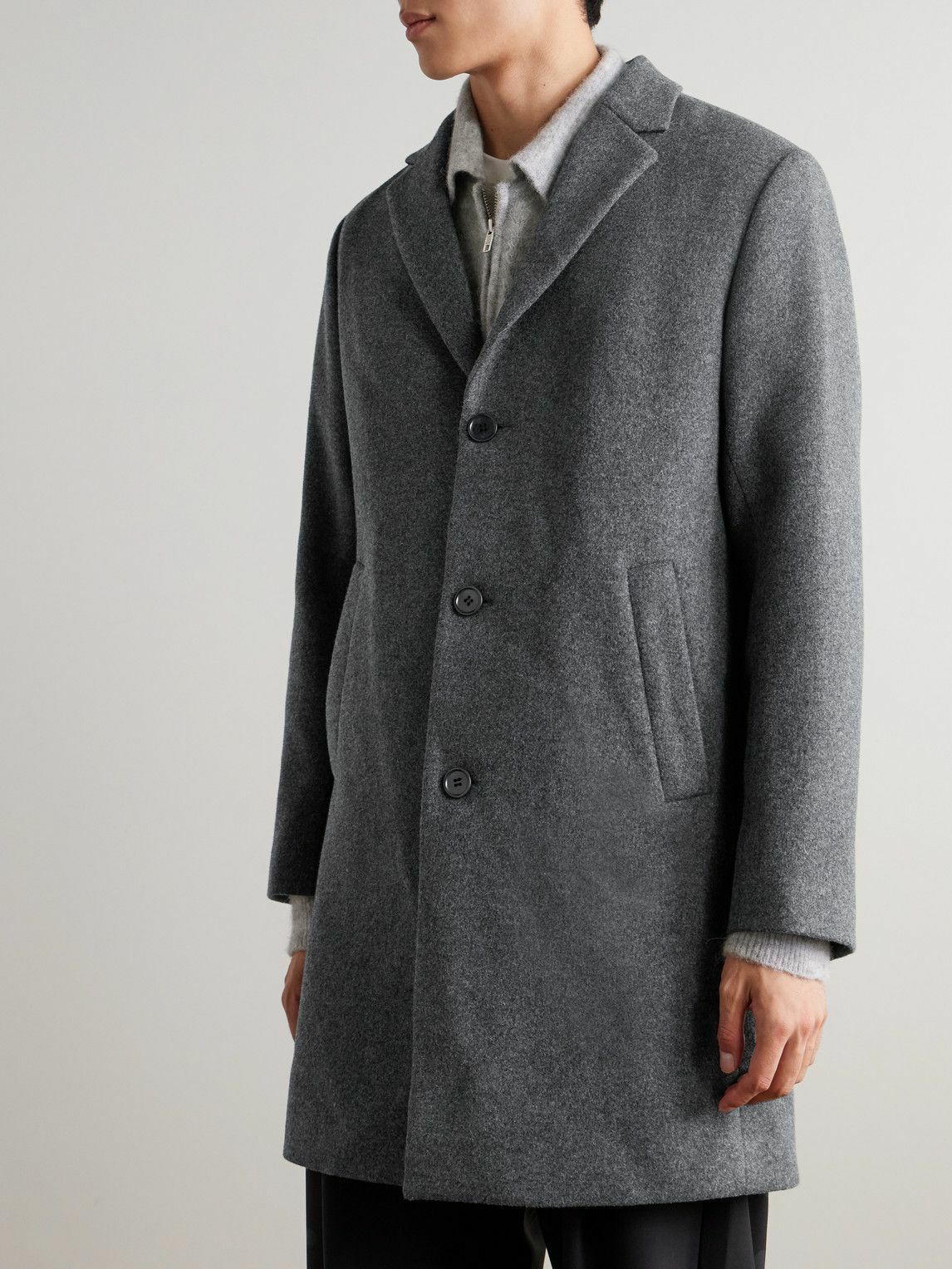 NN07 - Austin 8225 Wool-Blend Coat - Gray