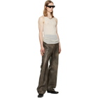 Rick Owens Off-White Tower Pony Tank Top