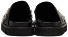 Toga Virilis Black Sabot Slip-On Loafers