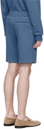ZEGNA Blue Drawstring Shorts