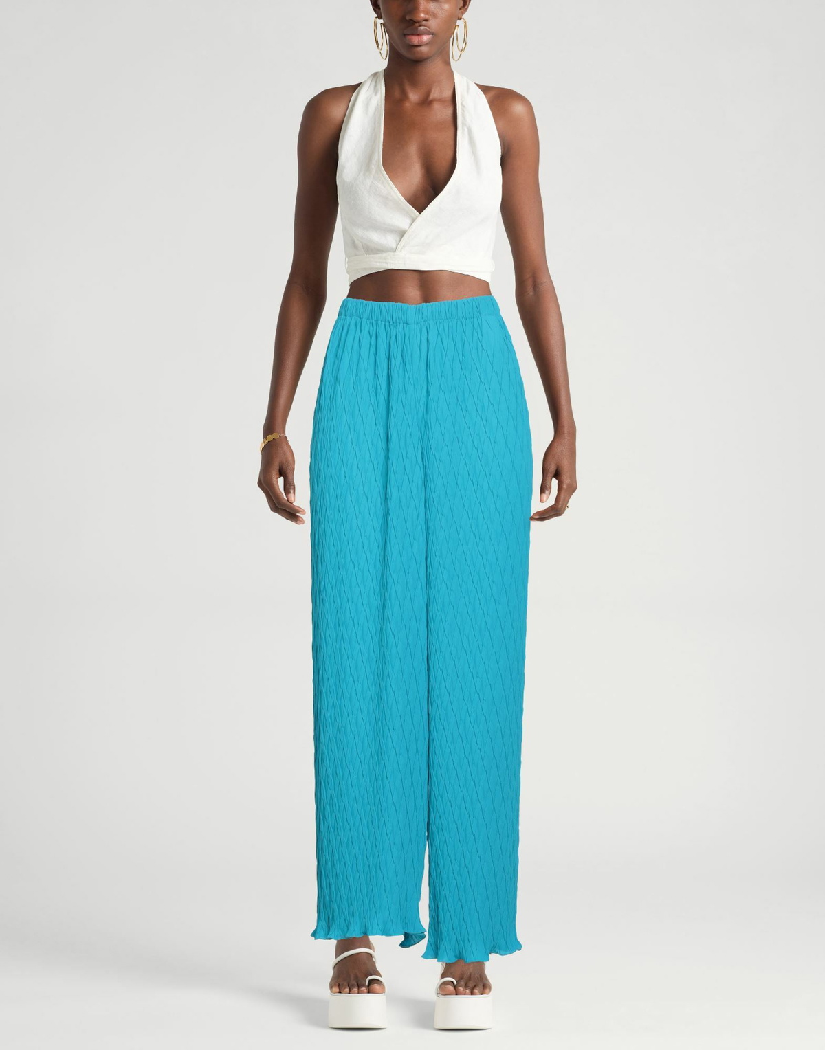 Jijil Womens Pants Azure