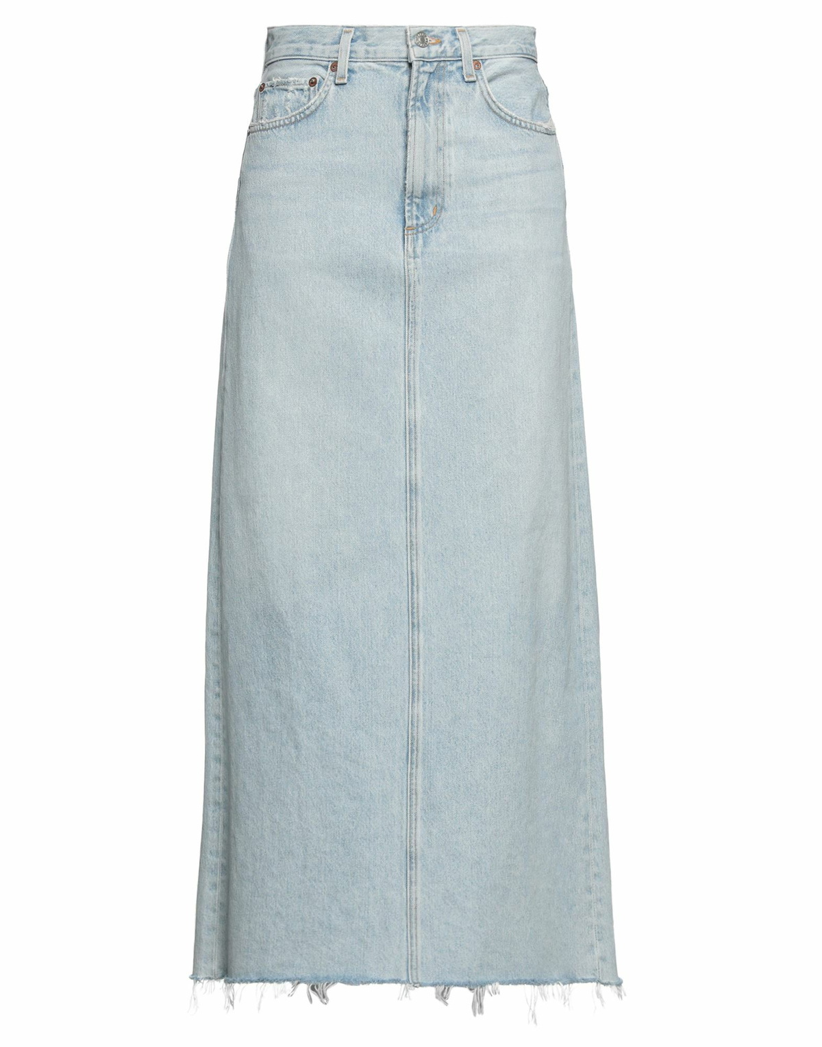 Agolde Womens Denim skirt in Blue