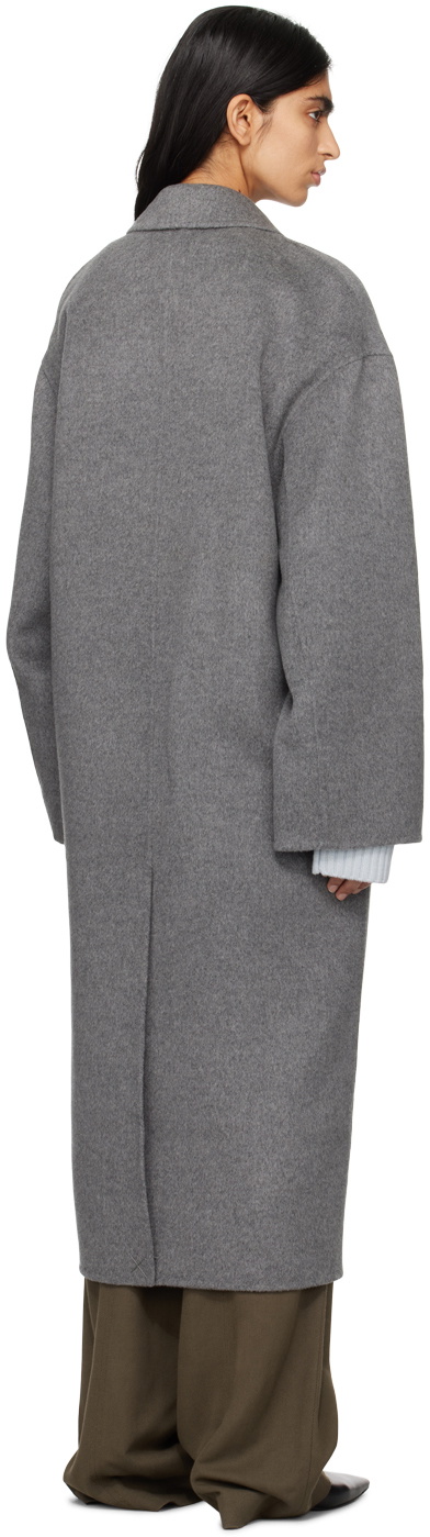 Loulou Studio Gray Borneo Coat