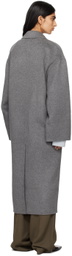 Loulou Studio Gray Borneo Coat