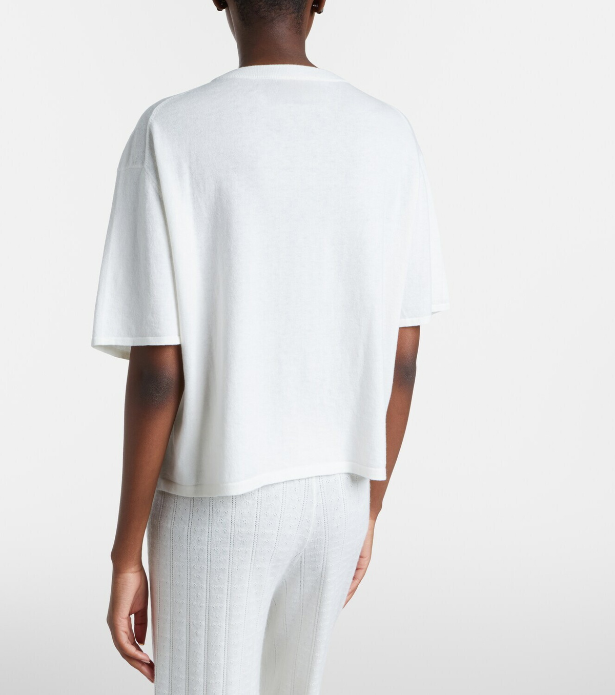 Lisa Yang Rubie cotton and cashmere T-shirt