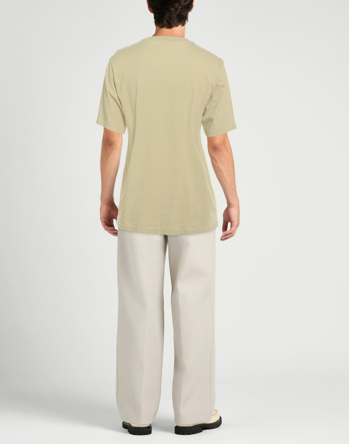 Maison Kitsuné Mens T-shirt in Sage green