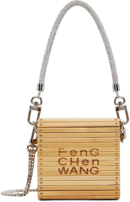 Photo: Feng Chen Wang Beige Square Small Bamboo Bag
