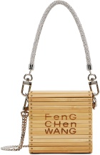 Feng Chen Wang Beige Square Small Bamboo Bag