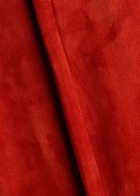 Stouls Gégé Stretch-suede Trousers Red