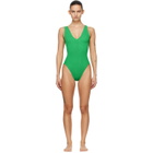Hunza G Green Sadie Swimsuit