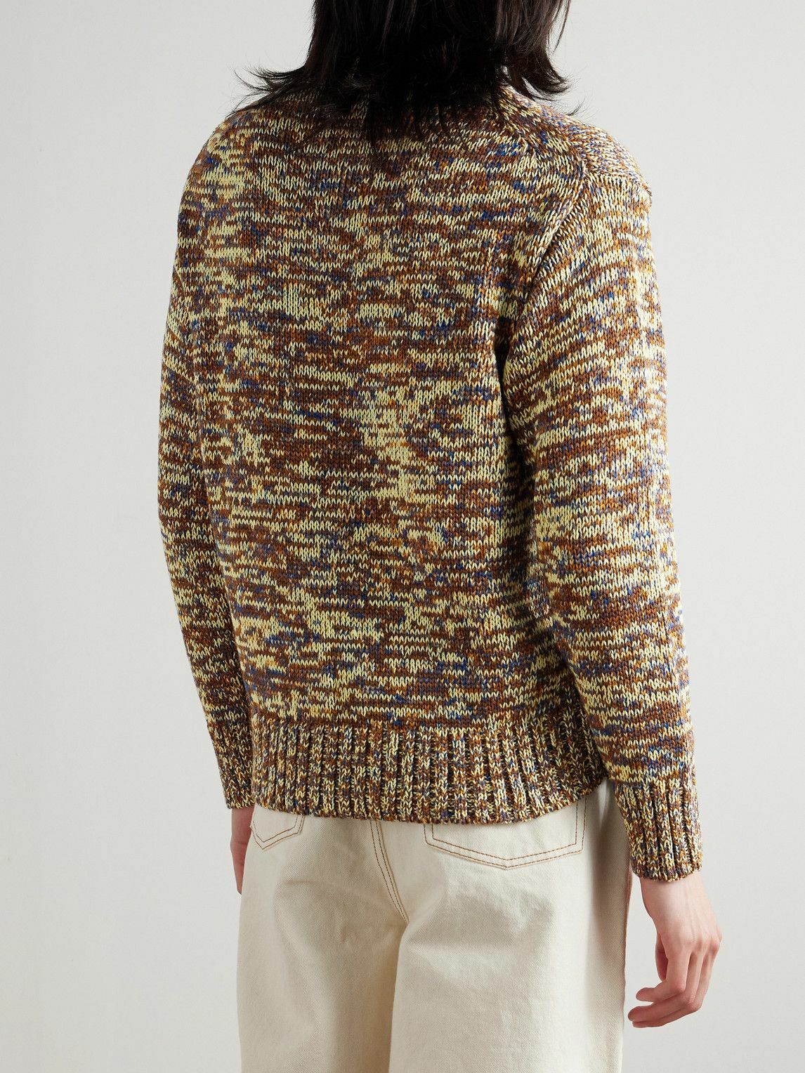 Federico Curradi - Mélange Wool Sweater - Brown