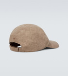 Loro Piana Baseball S linen cap