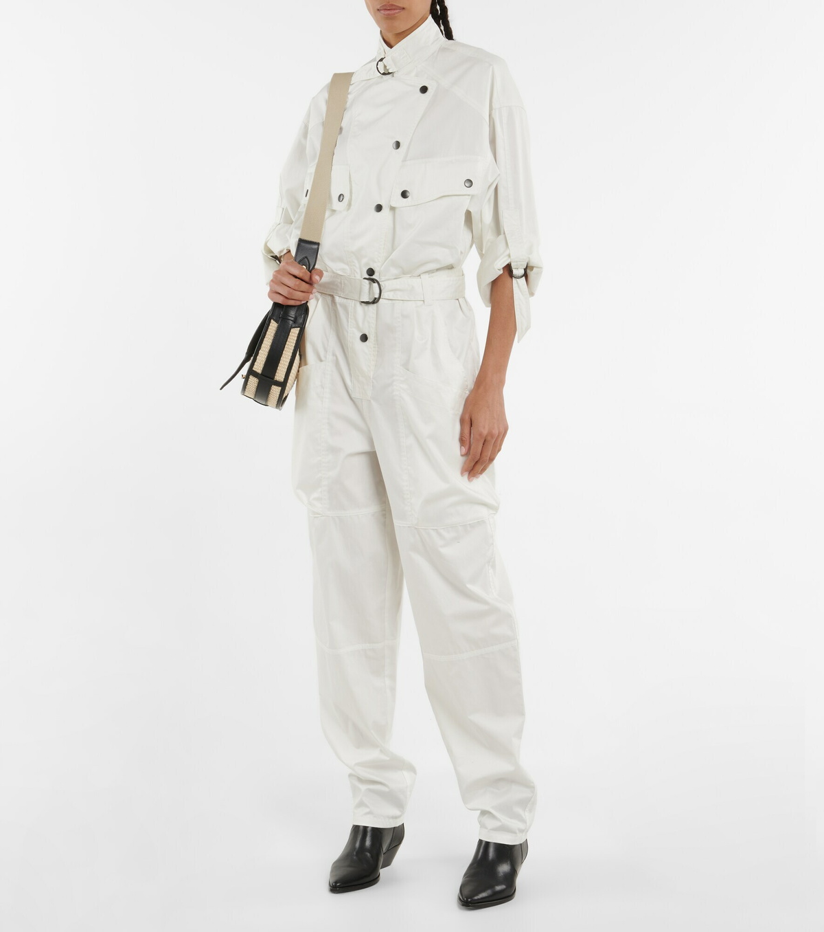 ISABEL MARANT　FLORINE jumpsuit　イザベルマラン Isabel Marant - Florine cotton satin jumpsuit Isabel Marant