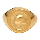 Ludovic de Saint Sernin Gold Bottom Ring