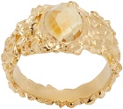 Veneda Carter Gold Citrine Ring
