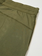 Paul Smith - Straight-Leg Cotton-Jersey Drawstring Shorts - Green