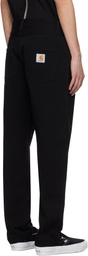 Carhartt Work In Progress Black Newel Jeans