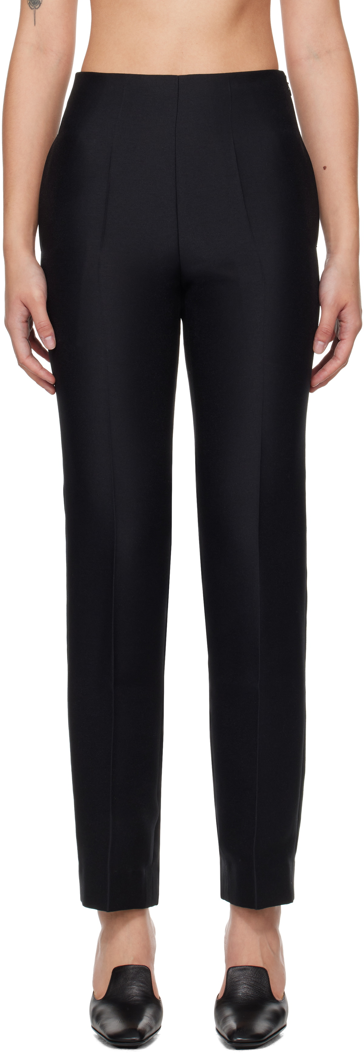 GIA STUDIOS Black Gale Trousers